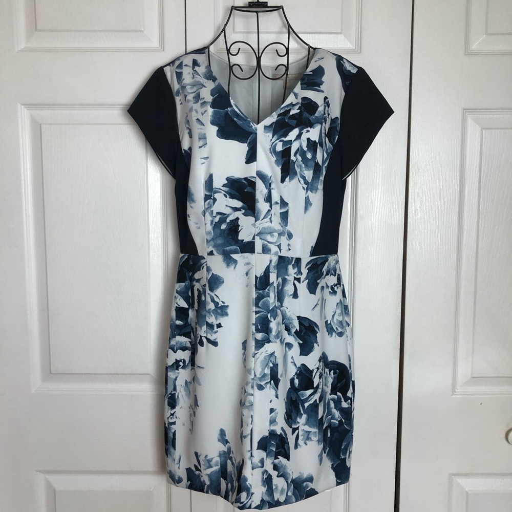 Banana republic floral day dress